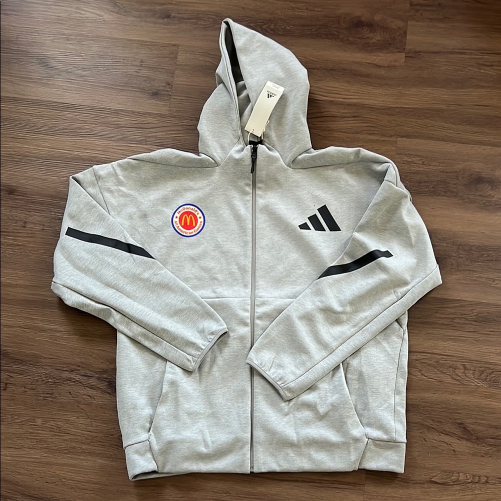 Adidas ZNE McDonald’s All-American Game ZipUp Hooded Sweatshirt